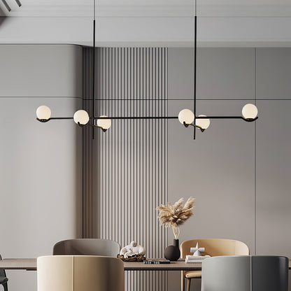 Moderne minimalistisk glaspendellampe med elegant design Hængende lampe Tech Butik