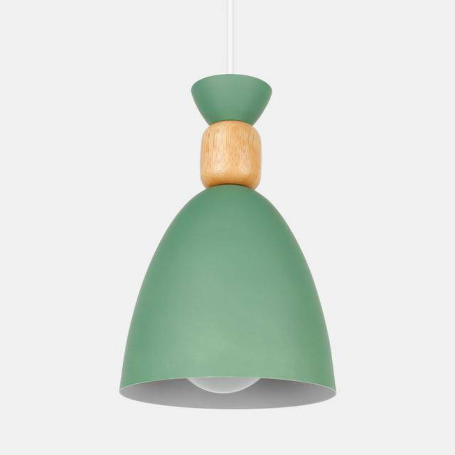 Moderne nordisk LED-pendel til elegante rum Hængelamper Tech Butik Grøn