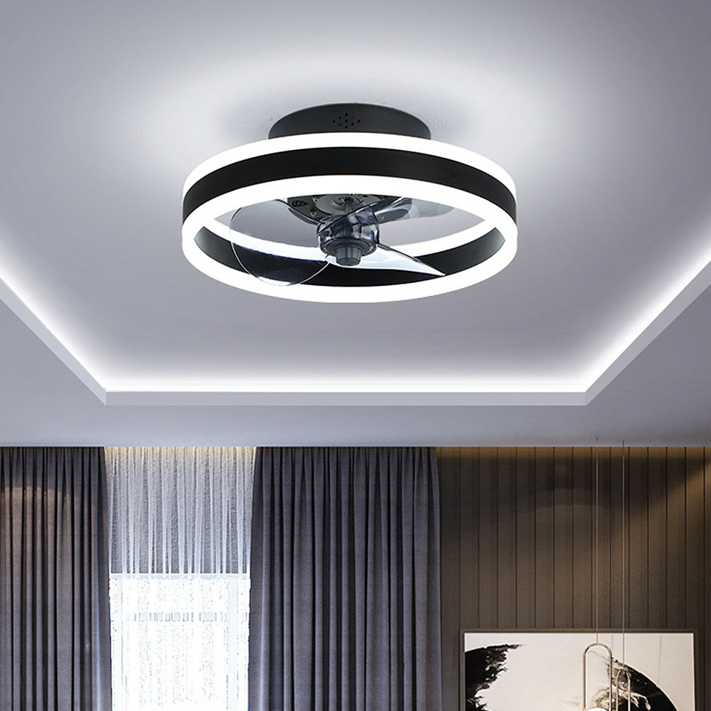 Moderne og Stilfuld LED Loftventilator til Komfort Hele Året LED-loftventilator Tech Butik
