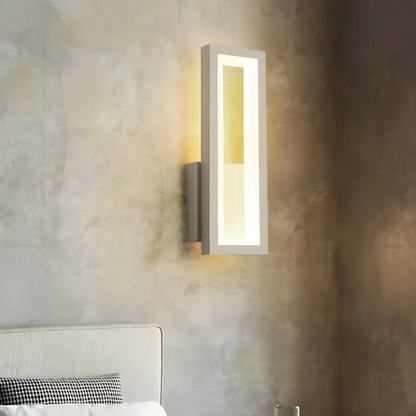 Moderne rektangulær LED-væglampe til elegant belysning Væglamper Tech Butik