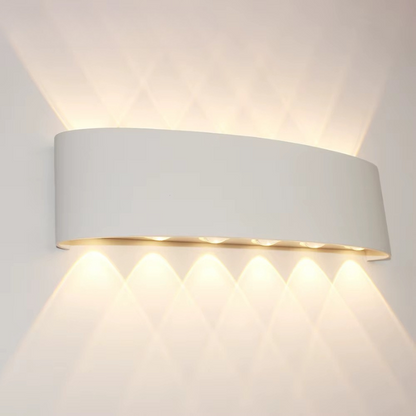 Moderne udendørs LED-havelampe til stilfulde aftener Væglamper Tech Butik