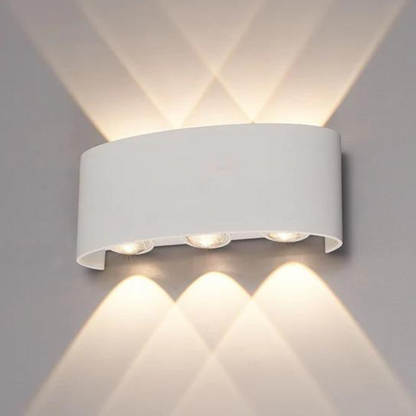 Moderne udendørs LED-havelampe til stilfulde aftener Væglamper Tech Butik