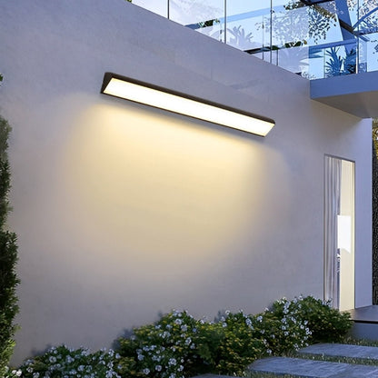 Moderne udendørs væglampe med vandtæt LED-strip Væglampe Tech Butik