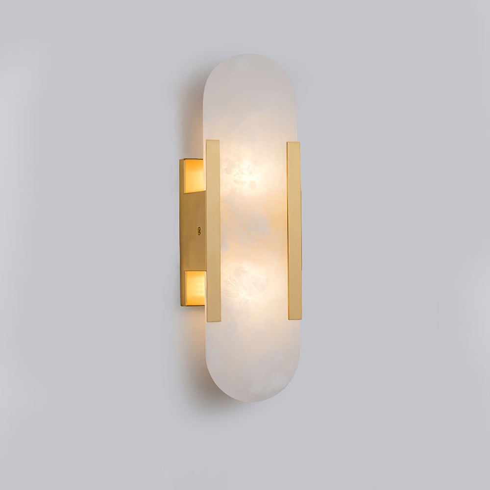 Moderne væglampe med geometrisk elegance Væglampe Tech Butik