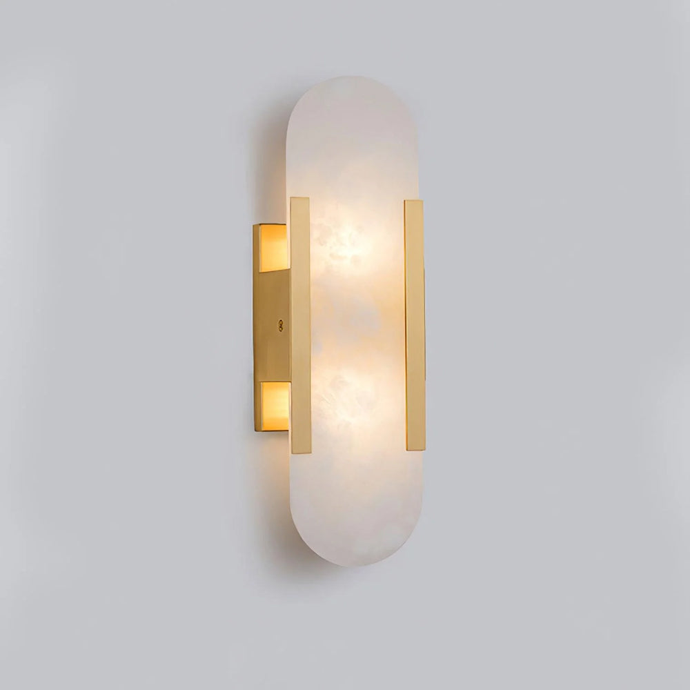 Moderne væglampe med geometrisk elegance Væglampe Tech Butik