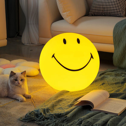 Smiley bordlampe – muntert design til lyst og sjovt lys Table lamp Tech Butik