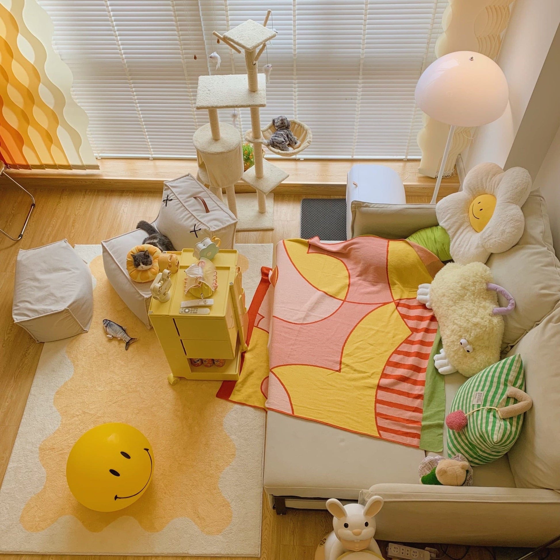 Smiley bordlampe – muntert design til lyst og sjovt lys Table lamp Tech Butik