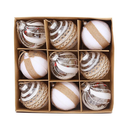 Multifarvede Juletræboller – Dekoration til Festlig Jul Julepynt Tech Butik Stil E