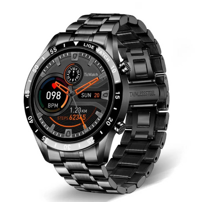 Multifunktionel Smartwatch Med Stilfuldt Design Og Sundhedsovervågning Smartur Tech Butik
