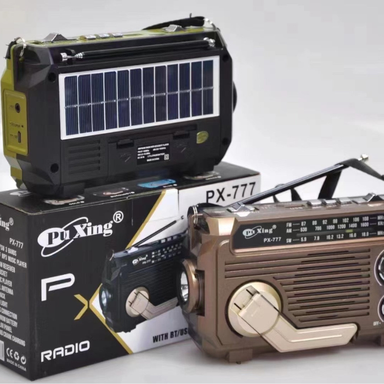 Multifunktionel Soldrevet Radio med Retro Design Bærbar lyd og video Tech Butik Sølv (Udsolgt!) 50% rabat & GRATIS levering