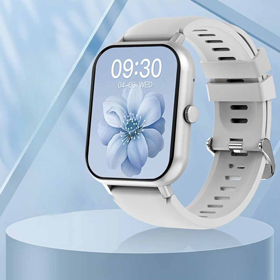 Multifunktionel Touchscreen Smartwatch med Sport og Opkald Armbåndsure Tech Butik Grå