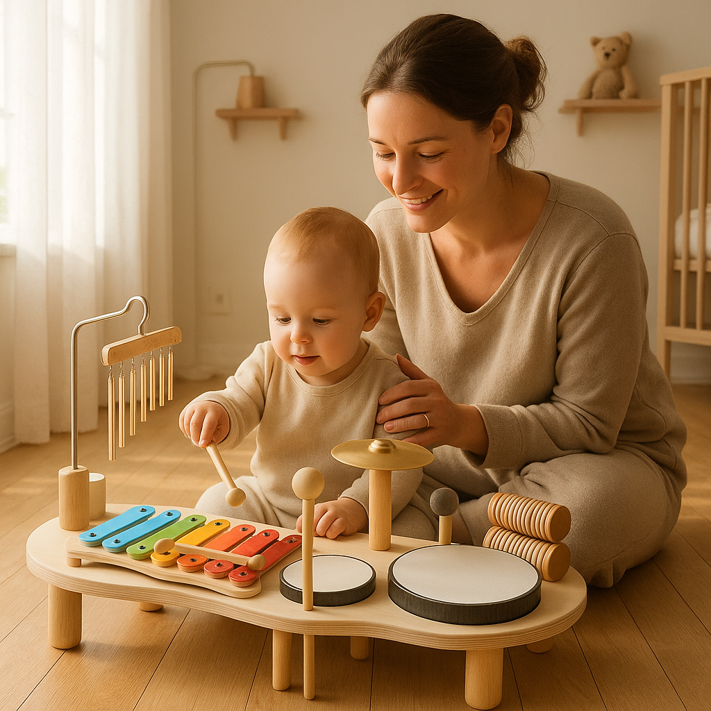 Musiklegetøj til Babyer – Træinstrumenter Musiklegetøj Tech Butik