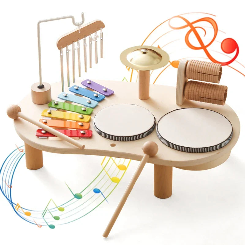 Musiklegetøj til Babyer – Træinstrumenter Musiklegetøj Tech Butik