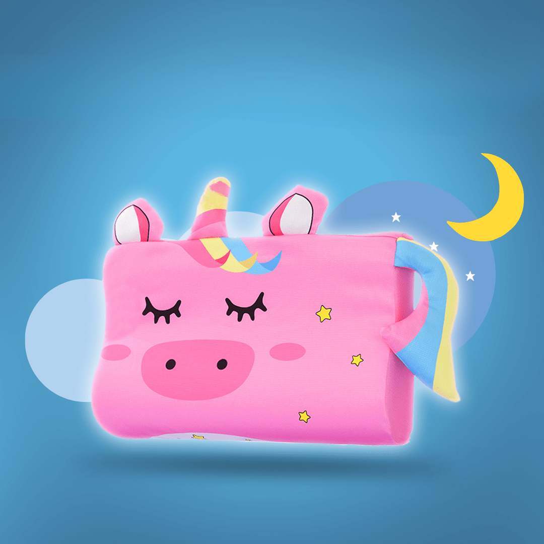 Ergonomisk Børnepude – Komfortabel Støtte til En Sund Søvn Baby Tech Butik Svin