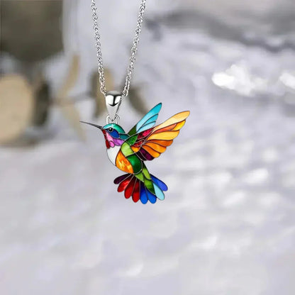 Elegant Kolibri Halskæde – Moderne Design med Tidløs Elegance Necklace Tech Butik