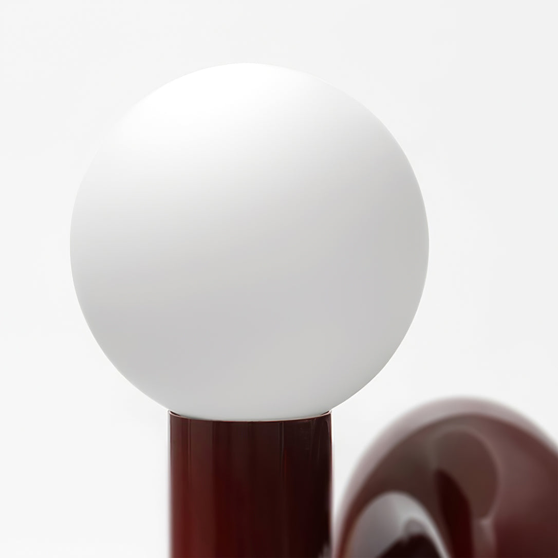 Elegant Spiral Glasbordlampe – Moderne Elegance med Skulpturelt Lys Table lamp Tech Butik