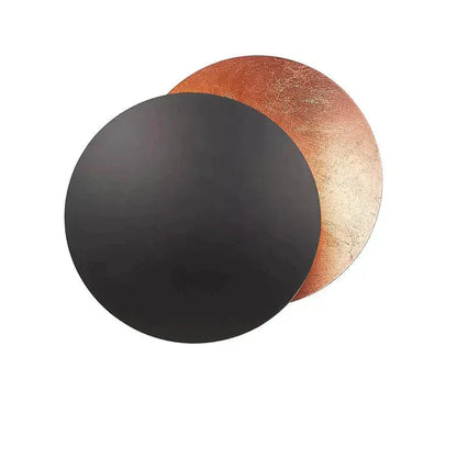 Solar Eclipse Væglampe – Mystisk Belysning til Enhver Plads wall lamp Tech Butik Kobber/sort 20cm