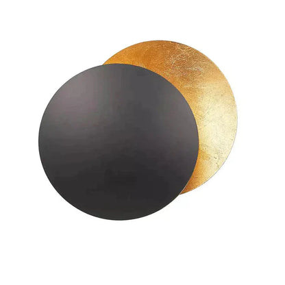 Solar Eclipse Væglampe – Mystisk Belysning til Enhver Plads wall lamp Tech Butik Guld/sort 20cm