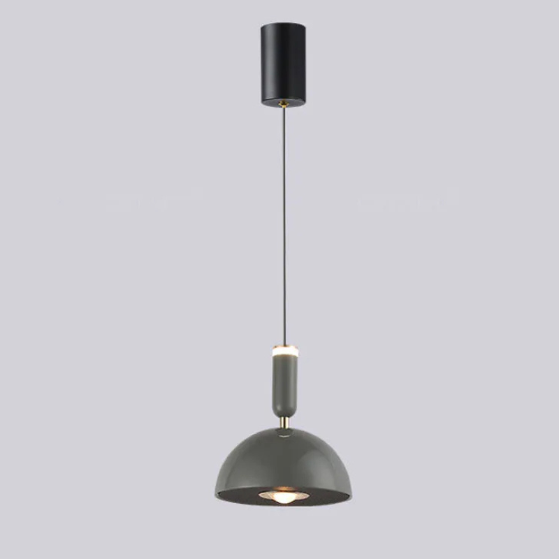 Nordisk LED-pendel lampe til alsidig indendørs belysning Hængelamper Tech Butik Grå Justerbar 1.8m