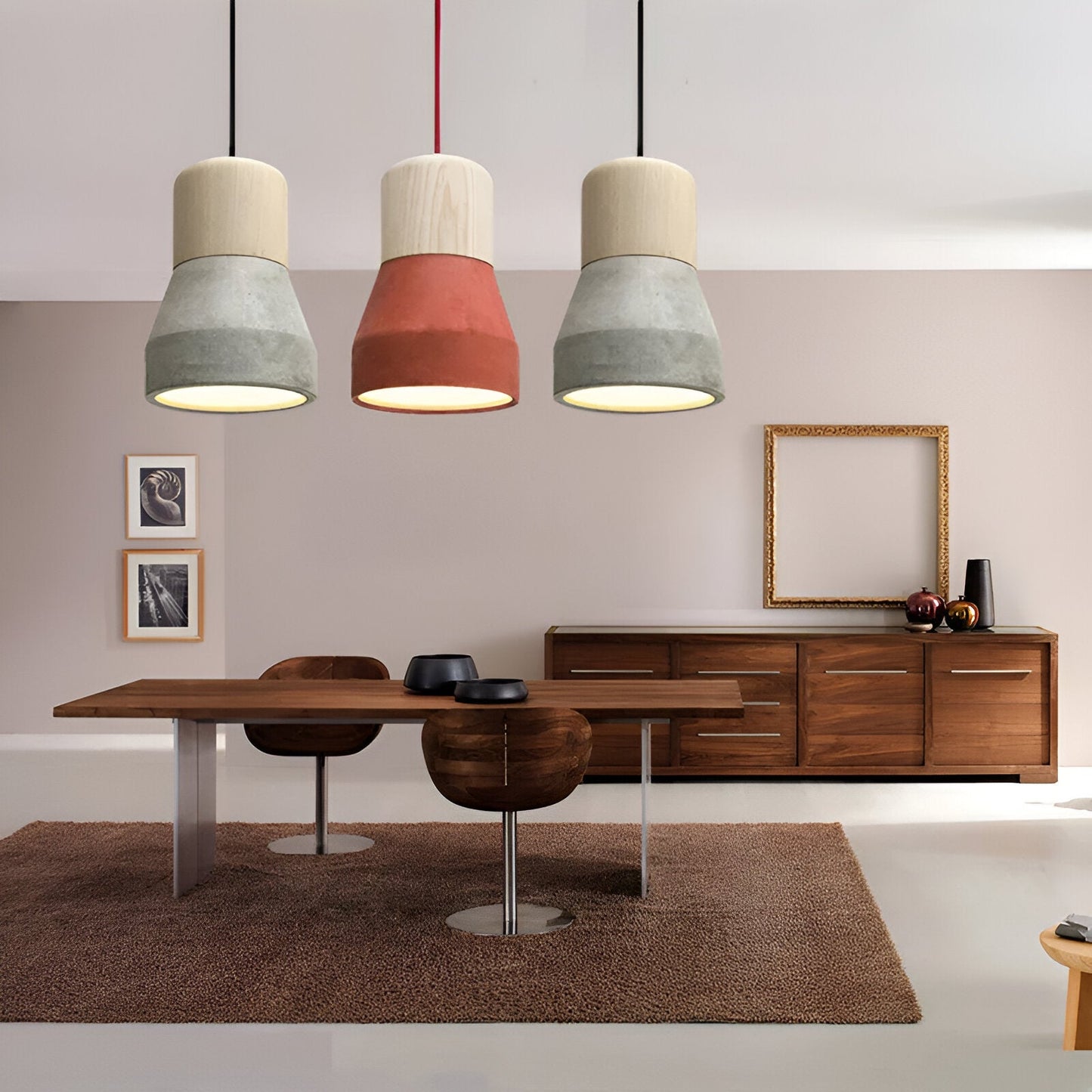 Nordisk Minimalistisk Loftslampe til Moderne Interiør Hængelamper Tech Butik