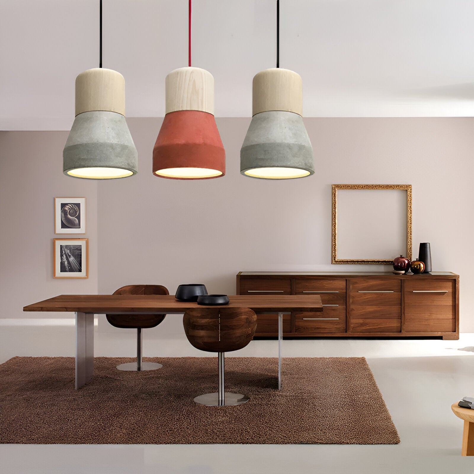 Nordisk Minimalistisk Loftslampe til Moderne Interiør Hængelamper Tech Butik