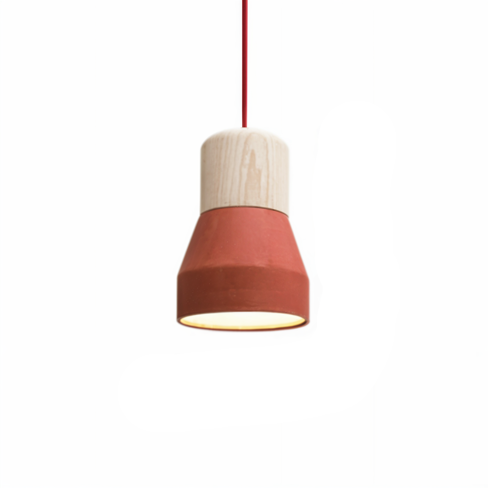 Nordisk Minimalistisk Loftslampe til Moderne Interiør Hængelamper Tech Butik Rød