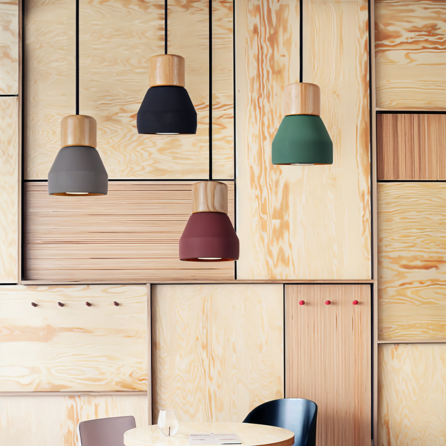 Nordisk Minimalistisk Loftslampe til Moderne Interiør Hængelamper Tech Butik