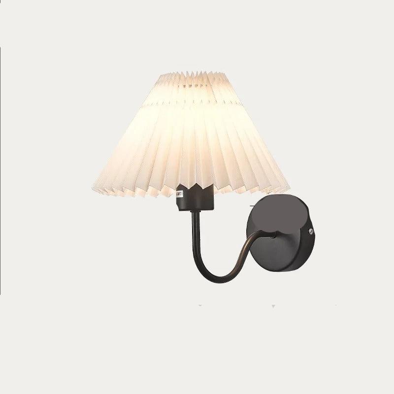 Nordisk Retro Væglampe til Soveværelse, Stue & Indendørs Dekoration Væglamper Tech Butik Hvid Sort