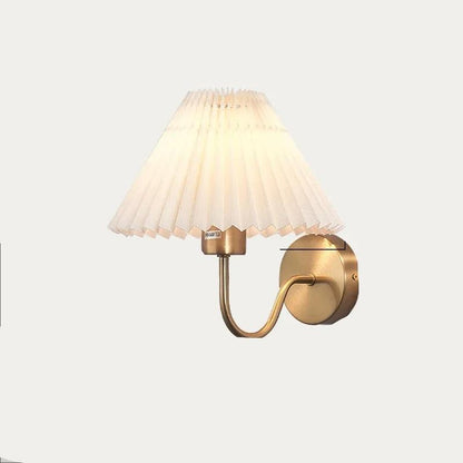 Nordisk Retro Væglampe til Soveværelse, Stue & Indendørs Dekoration Væglamper Tech Butik Hvid Guld