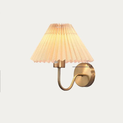Nordisk Retro Væglampe til Soveværelse, Stue & Indendørs Dekoration Væglamper Tech Butik Abrikos Guld