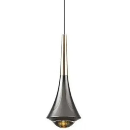 Nordisk Vanddråbe LED-pendellampe til moderne interiør Hængelamper Tech Butik Krom og sort