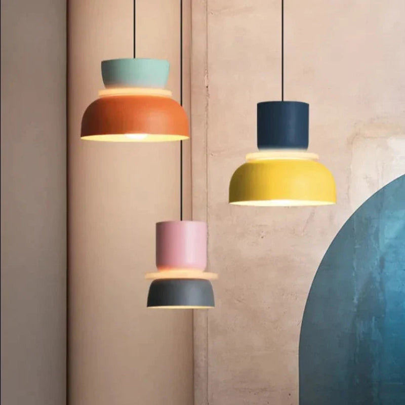 Nordisk pendellampe i macaron-stil til moderne hjem Hængelampe Tech Butik