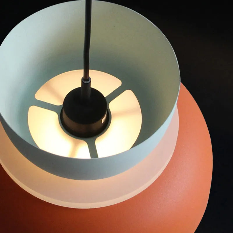 Nordisk pendellampe i macaron-stil til moderne hjem Hængelampe Tech Butik