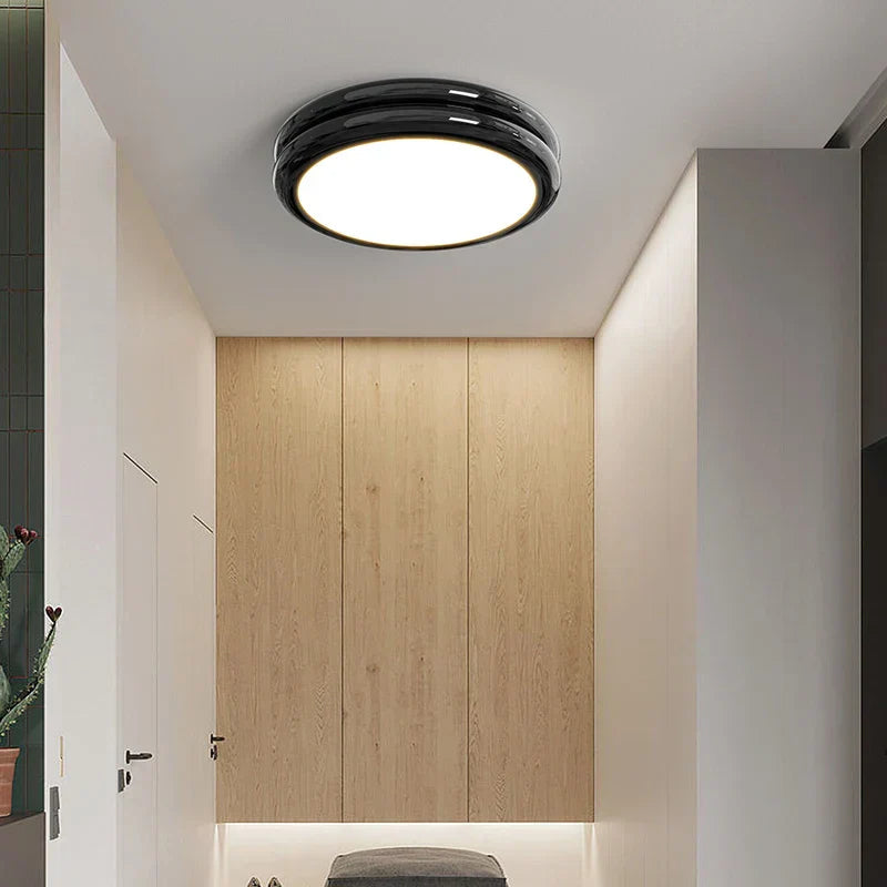 Moderne Rund LED Loftlampe – Minimalistisk Design med Klar Belysning Ceiling Lamp Tech Butik