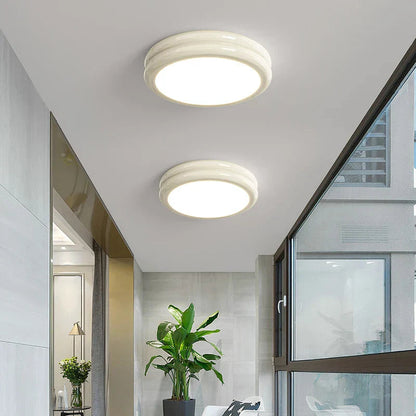 Moderne Rund LED Loftlampe – Minimalistisk Design med Klar Belysning Ceiling Lamp Tech Butik