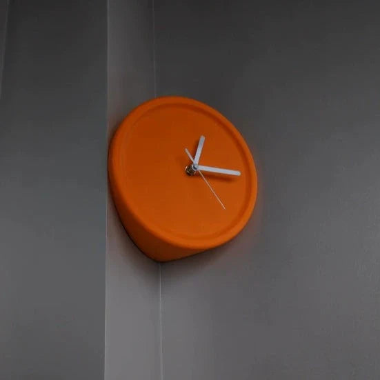 Minimalistisk Nordisk Hjørne-Vægur – Støjsvagt Analogt Design Wall Clocks Tech Butik Stil 4