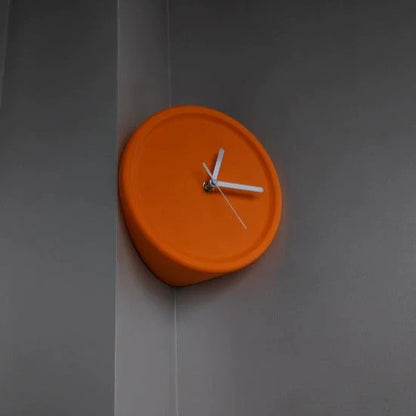 Minimalistisk Nordisk Hjørne-Vægur – Støjsvagt Analogt Design Wall Clocks Tech Butik Stil 4