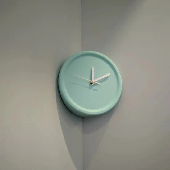 Minimalistisk Nordisk Hjørne-Vægur – Støjsvagt Analogt Design Wall Clocks Tech Butik Stil 3