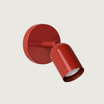 Moderne Væglampe – Bauhaus-Inspireret Minimalistisk Belysning Wall Lamp Tech Butik Vin rød