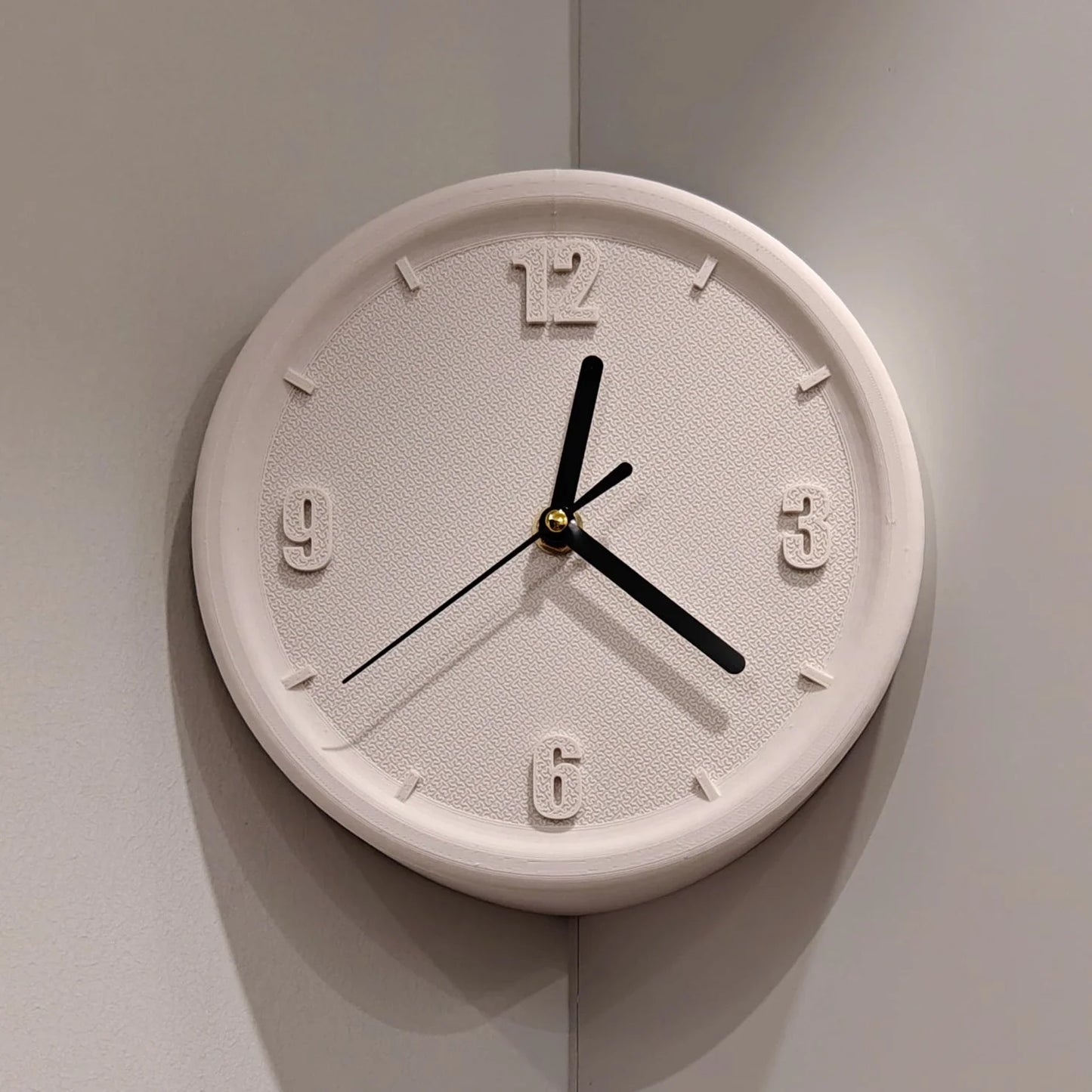 Minimalistisk Nordisk Hjørne-Vægur – Støjsvagt Analogt Design Wall Clocks Tech Butik Stil 9