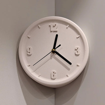 Minimalistisk Nordisk Hjørne-Vægur – Støjsvagt Analogt Design Wall Clocks Tech Butik Stil 9