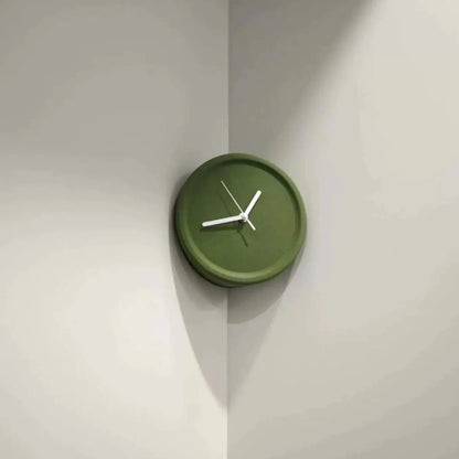 Minimalistisk Nordisk Hjørne-Vægur – Støjsvagt Analogt Design Wall Clocks Tech Butik Stil 2