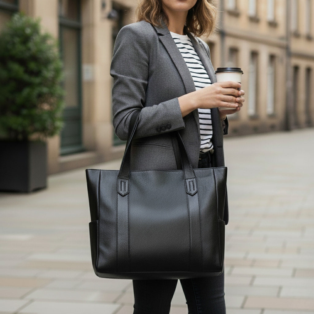 Dame Vintage Tote Taske – Klassisk og Rummelig Tote bag Tech Butik