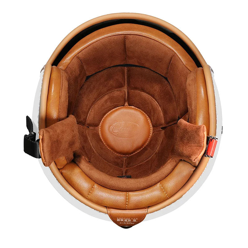 Åbn ansigt Motorcykelhjelm – Ultimativ Komfort og Retrostil Motorcycle Helmets Tech Butik