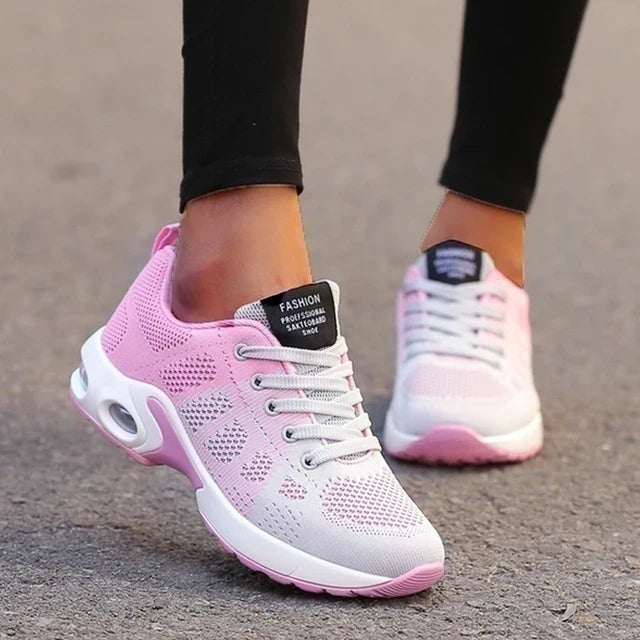 Letvægts Ortopædiske Sneakers – Komfort, der Bevæger Sig med Dig Sko Tech Butik Pink 35