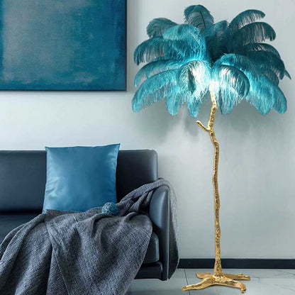 Luksus Struds Fjeder Gulvlampe – Forvandl Dit Rum til et Stilfuldt og Luksuriøst Fristed Floor Lamps Tech Butik