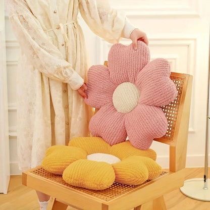 Corduroy Bloom Lounge Pude – Blød Retrokomfort Puder & Puder Tech Butik