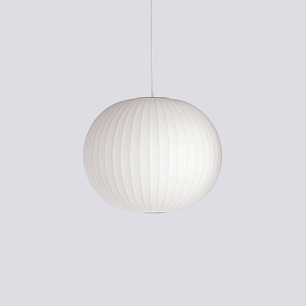 Moderne Boble Loftslampe med Krydsdesign Pendellampe Tech Butik Model E: Dia 40cm x H 36cm Hvid