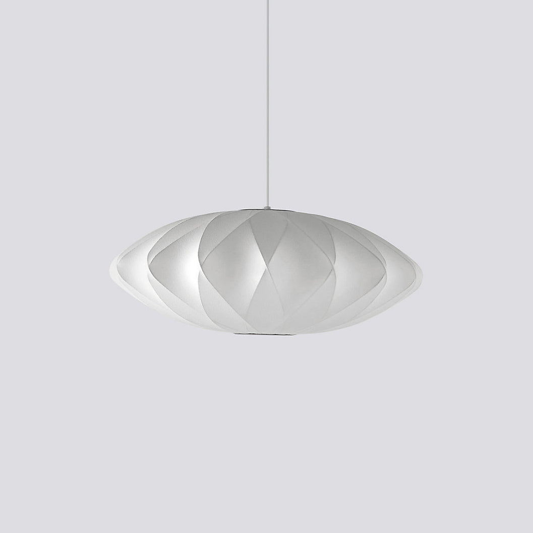Moderne Boble Loftslampe med Krydsdesign Pendellampe Tech Butik Model B: Dia 50cm x H 22cm Hvid