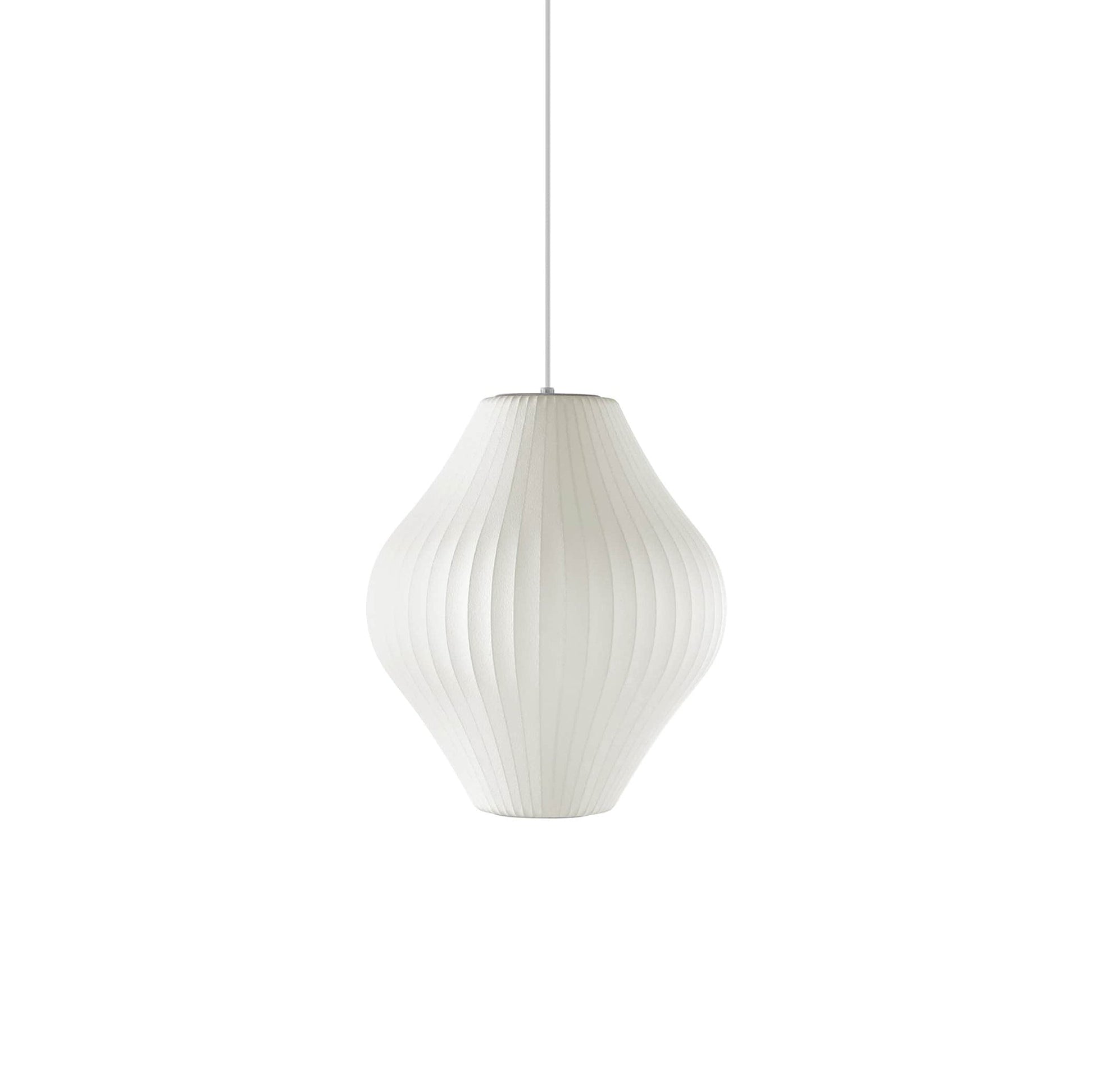 Moderne Boble Loftslampe med Krydsdesign Pendellampe Tech Butik Model C: Dia 30cm x H 30cm Hvid
